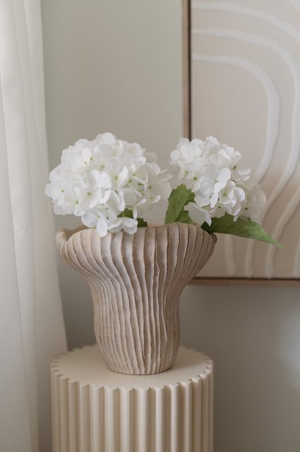 Saguaro vase 23,5cm beige, bilde 9 av 10