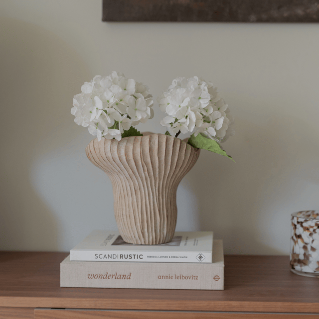 Saguaro vase 23,5cm beige 1