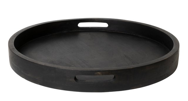 Lysfat i treverk 50cm sort, bilde 5 av 6