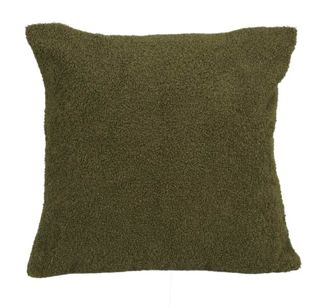 Teddy Boucle putetrekk 45cm grønn 3