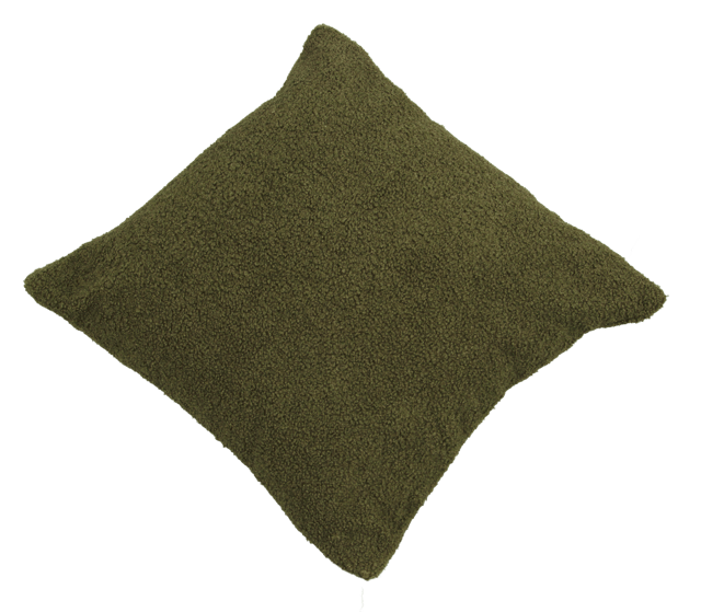 Teddy Boucle putetrekk 45cm grønn 4