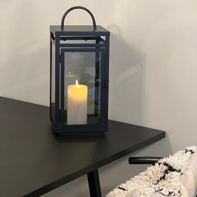 Bergen lykt 45cm sort 4