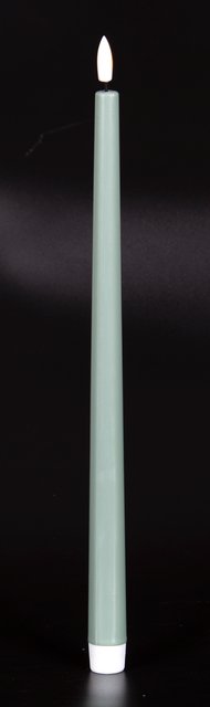 LED Kronelys Long 2pk. grønn 4