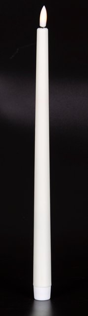 LED Kronelys Long 2pk. hvit 3