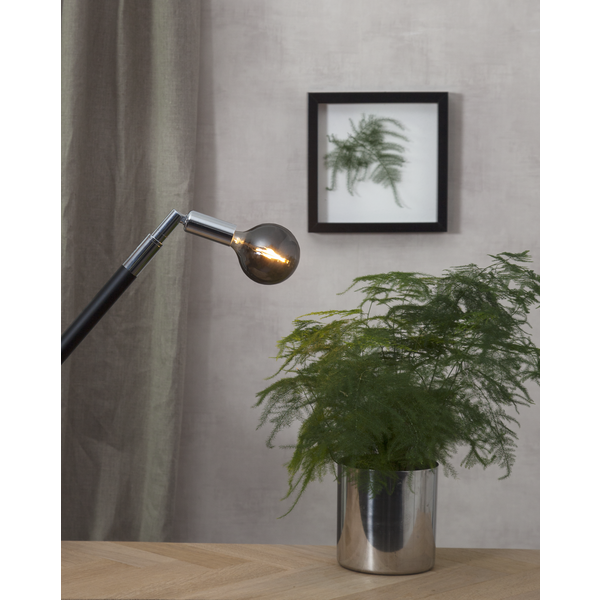 LED E14 globe 8cm 1,4W smoke, bilde 2 av 2