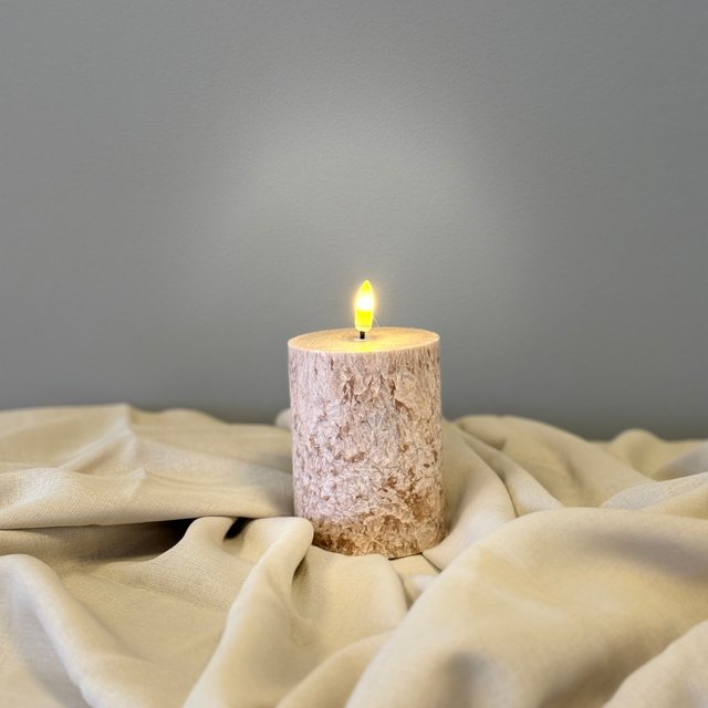 LED Olive kubbelys 10cm brun 2