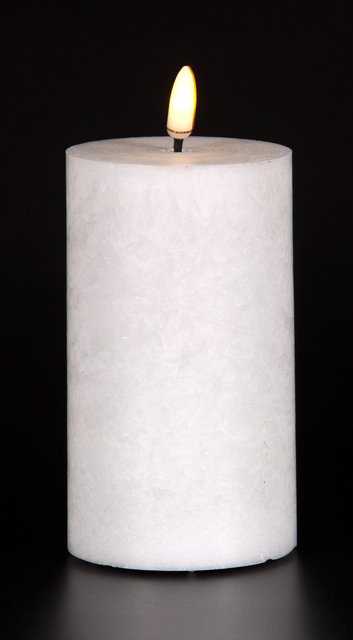 LED Olive kubbelys 13cm hvit 4