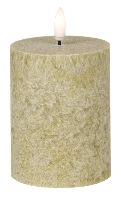 LED Olive kubbelys 10cm grønn 3