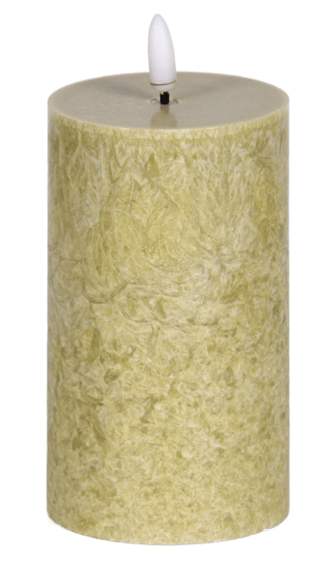 LED Olive kubbelys 13cm grønn 4