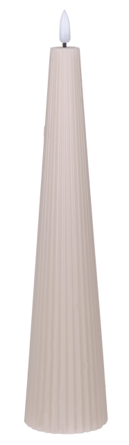 LED Cone kubbelys 27,5cm grå 3