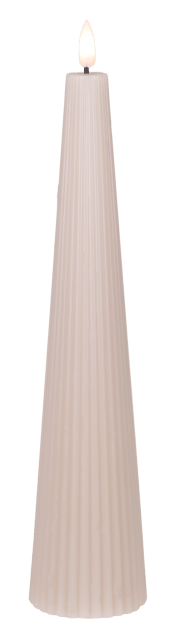 LED Cone kubbelys 27,5cm grå 4