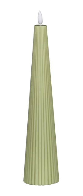 LED Cone kubbelys 27,5cm grønn 2