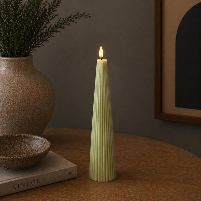 LED Cone kubbelys 27,5cm grønn 1