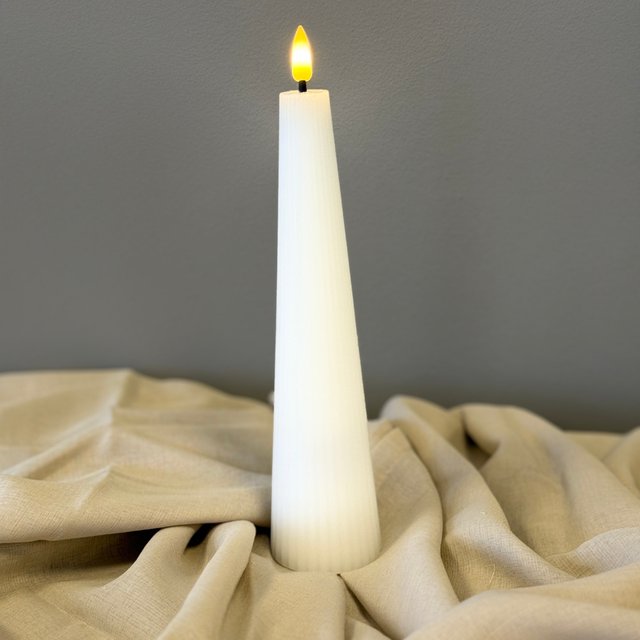 LED Cone kubbelys 27,5cm hvit, bilde 2 av 3