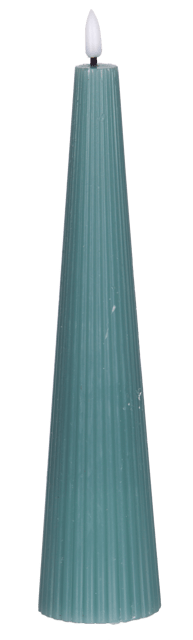 LED Cone kubbelys 27,5cm blå 3
