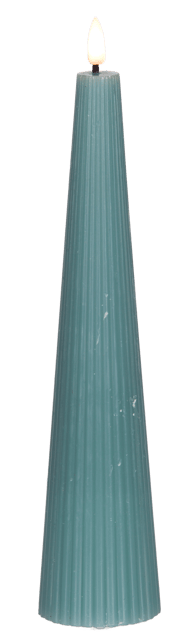 LED Cone kubbelys 27,5cm blå 2