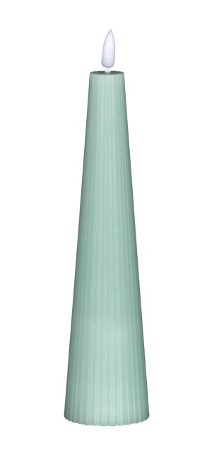 LED Cone kubbelys 21,5cm lys blå 2