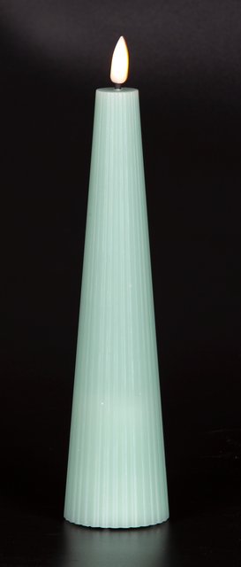 LED Cone kubbelys 21,5cm lys blå 3