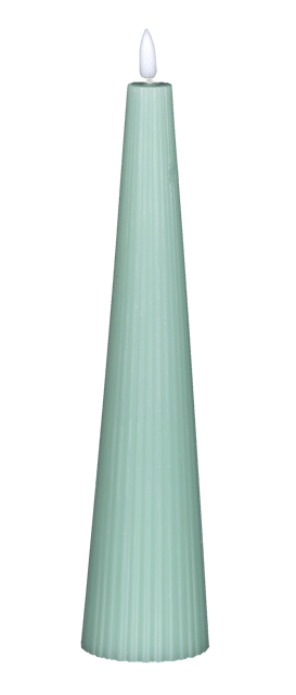 LED Cone kubbelys 27,5cm lys blå 2