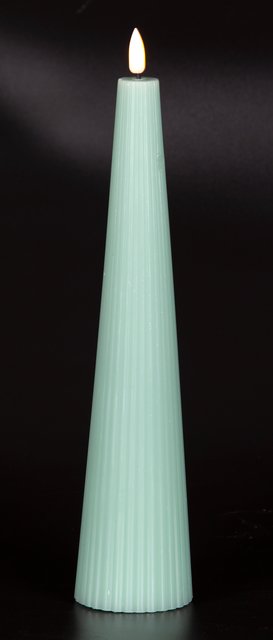 LED Cone kubbelys 27,5cm lys blå 3