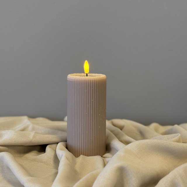 LED Soy kubbelys 12,5cm grå 2