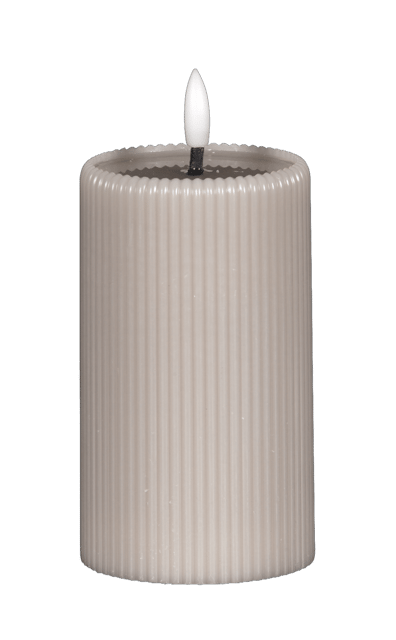 LED Soy kubbelys 12,5cm grå 3