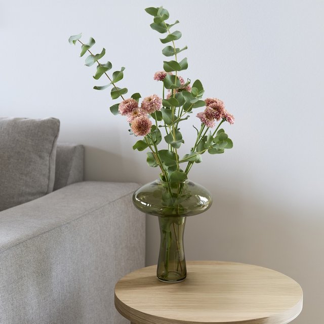Mushroom vase og duftpinner 22,5cm grønn 1
