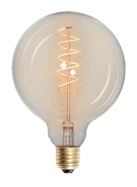 LED E27 globe 12,5cm dimbar 4W klar, bilde 1 av 1