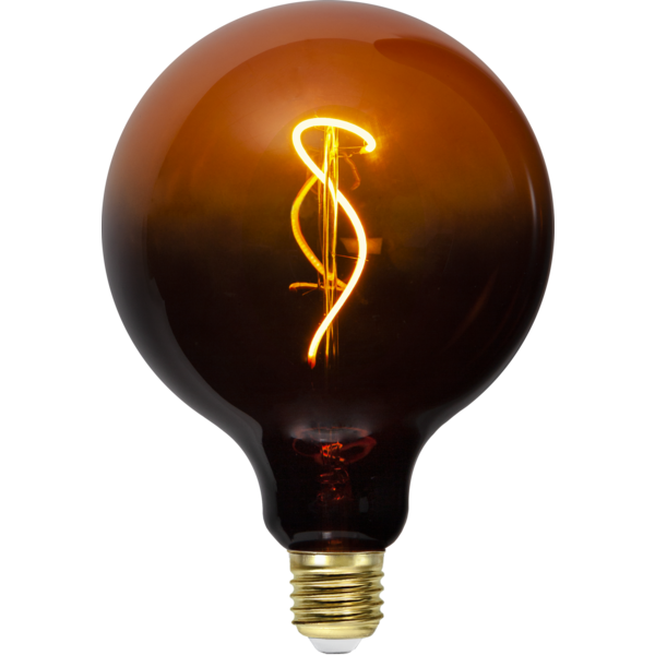 LED E27 globe 12,5cm dimbar 4W amber, bilde 1 av 1