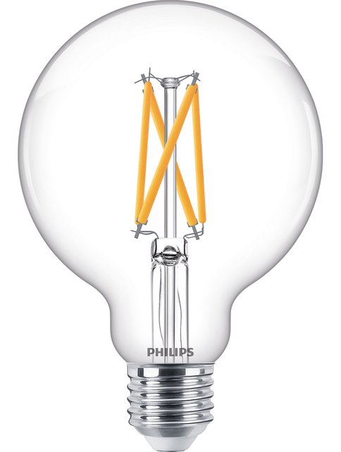 LED E27 globe 9,5cm dimbar 7W klar, bilde 1 av 1