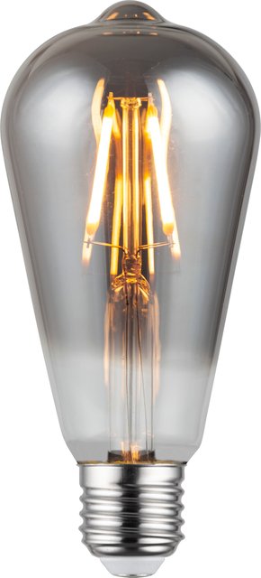 LED E27 lanterne dimbar 4W smoke, bilde 1 av 2