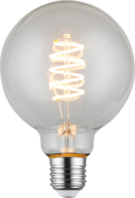 LED E27 globe 9,5cm dimbar 4W 300lm klar, bilde 1 av 2