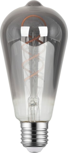 LED E27 lanterne dimbar 4W 130lm smoke, bilde 2 av 2