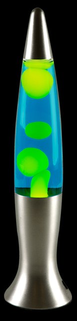 Lavalampe bordlampe grønn 3