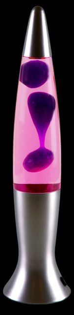 Lavalampe bordlampe rosa 4