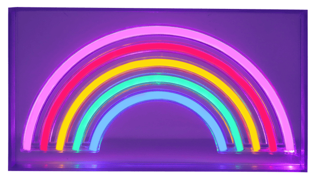 Neon Rainbow bordlampe flerfarget, bilde 1 av 1