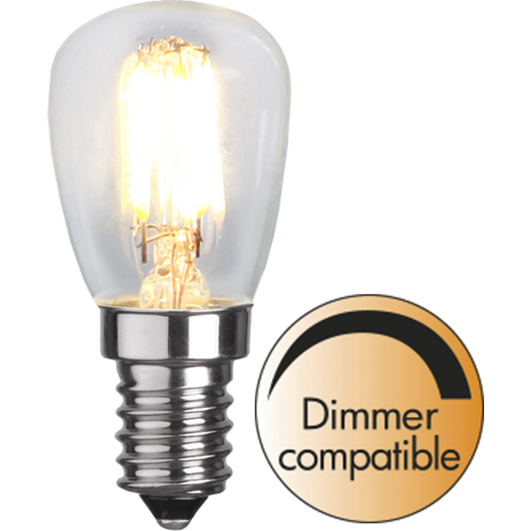 LED E14 ozon dimbar 2,8W klar, bilde 1 av 2
