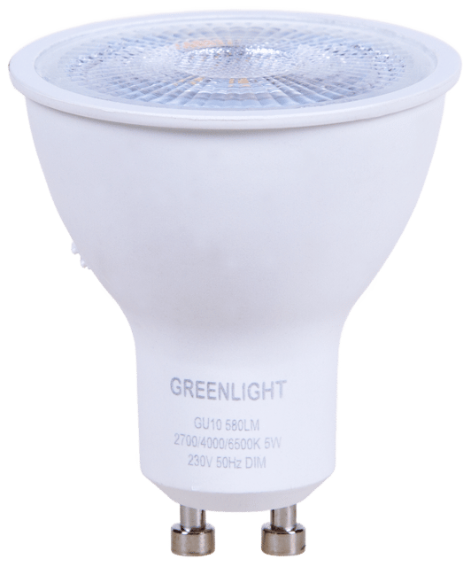 LED GU10 3CCT dimbar 5W hvit, bilde 2 av 2
