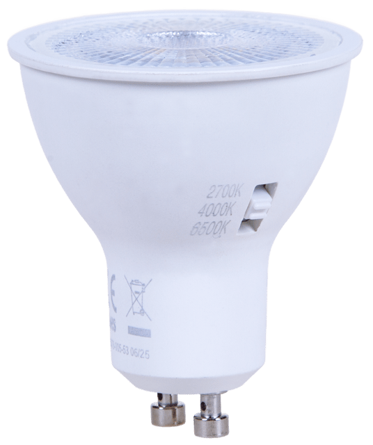 LED GU10 3CCT dimbar 5W hvit, bilde 1 av 2