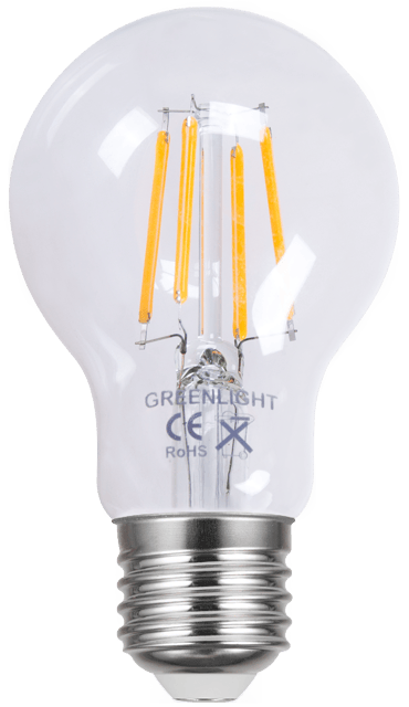 LED E27 normal dimbar 4W 400lm klar, bilde 1 av 2