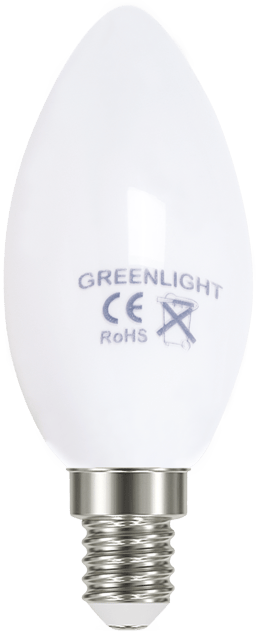 LED E14 mignon dimbar 4W hvit, bilde 1 av 2