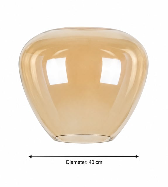 Reserveglass Kelly 40cm amber, bilde 2 av 2