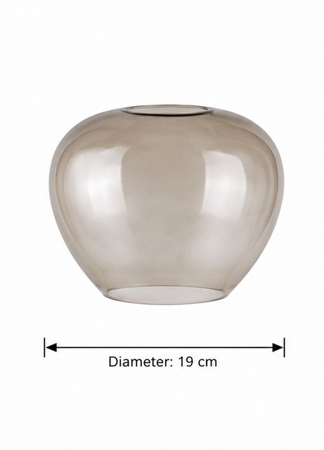 Reserveglass Kelly pendel 19cm brun, bilde 2 av 2