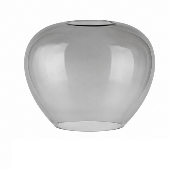 Reserveglass Kelly 19cm diamond smoke, bilde 1 av 2