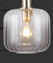 Reserveglass Carmen 20cm smoke 2
