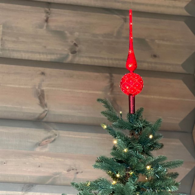 Toppstjerne 36cm rød, bilde 1 av 1