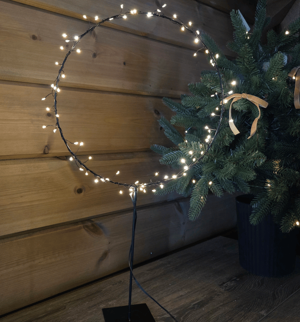 Polar Sirkel bordlampe 64cm 2