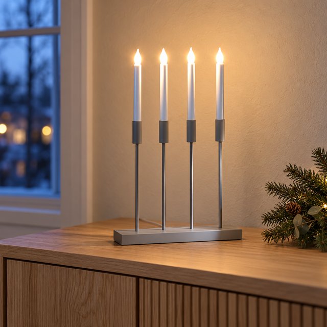 Linje adventsstake, bilde 1 av 8