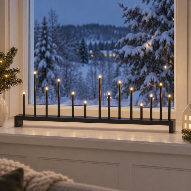 Trysil adventsstake mocha, bilde 1 av 4