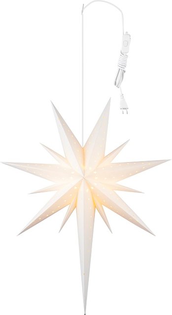 Herkules adventsstjerne 70cm hvit 3